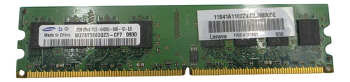 Memoria Ram Samsung 2gb 2rx8 Pc2-6400u-666-12-e3 Dimm Ddr2