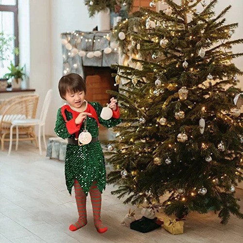 Disfraz Duende De Niño Para Fiestas De Navidad