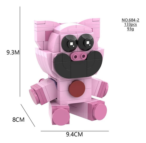Juguete De Bloques De Construcción De Animales Sonrientes