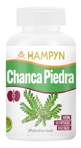 Chanca Piedra 100% Natural 90 Cápsulas 500mg. Agronewen