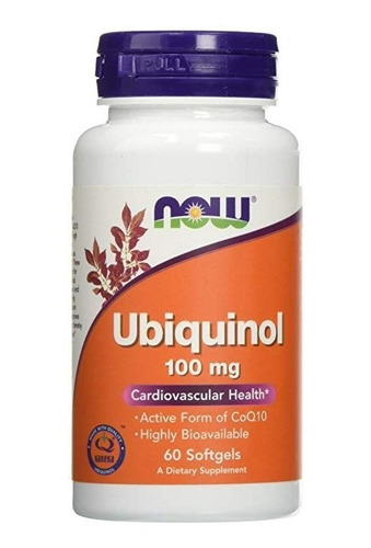 Ubiquinol Coenz Q10 - 100mg 60u- Salud Cardiovascular