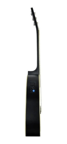 Violão Giannini Elétroacustíco Folk Cutaway Satin Black