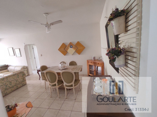 Imagem 7 de 30 de Apartamento Com 2 Dormitórios + Dormitório De Serviço À Apenas 300 Metros Do Mar Na Pitangueiras - Guarujá - 3341