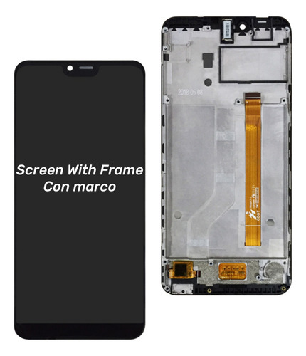 Pantalla Lcd Con Marco Para Wiko View 2 Go View 2 Plus