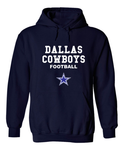 Sudadera Dallas Cowboys (personaliza Nombre Y #) Dc-9504