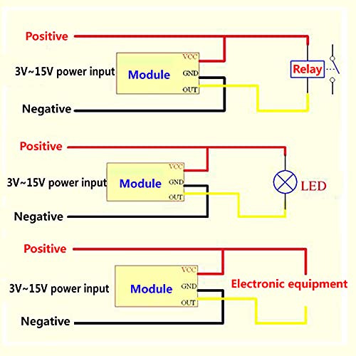 Módulo Retardo Voz 3v-15v 5v 12v 2pcs - Control Sonido