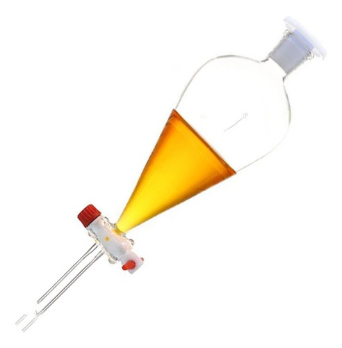Ampolla Embudo Decantación Robinete Teflon 500ml