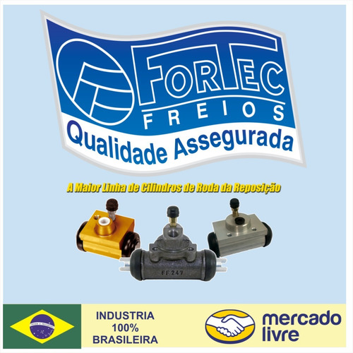 Par 2 Cilindro Roda Burrinho Freio Traseiro Palio 1996 97 98