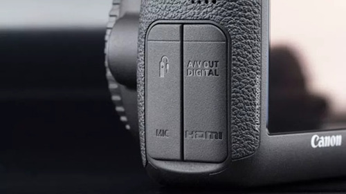 Canon 6d Borracha Proteção Lateral Pronta Entrega Kit 2 Preto
