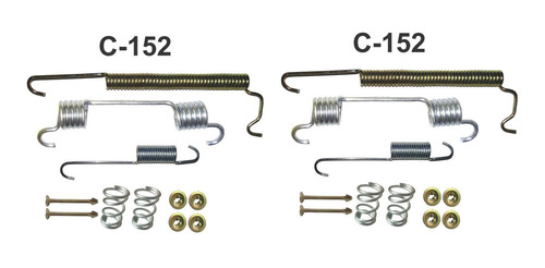 Kit Resorte  Freno Chevrolet Spark Ng 16-17 Tras 2jgs