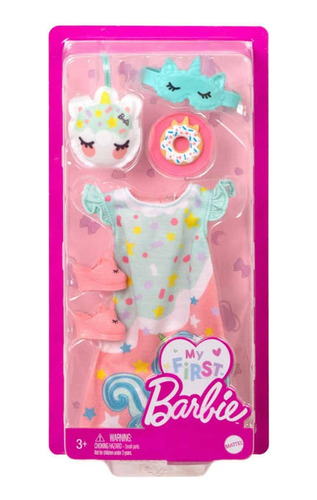 Barbie My First Barbie Pijamada (accesorio Muñeca 34cm)