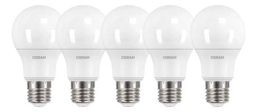 Lámpara Foco Led Osram 9w=75w | Pack X 5