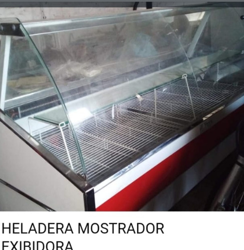 Heladera Exhibidora Vidrio Curvo