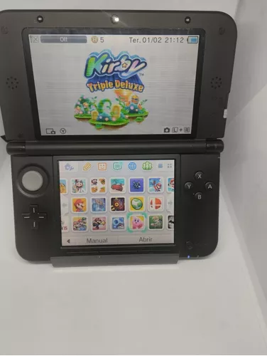 Nintendo 3ds Xl Completo Com Jogos 3ds E Emuladores