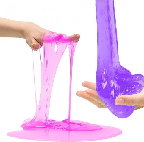 Arcilla Suave Para Slime Con Brillantina Bolitas De Espuma