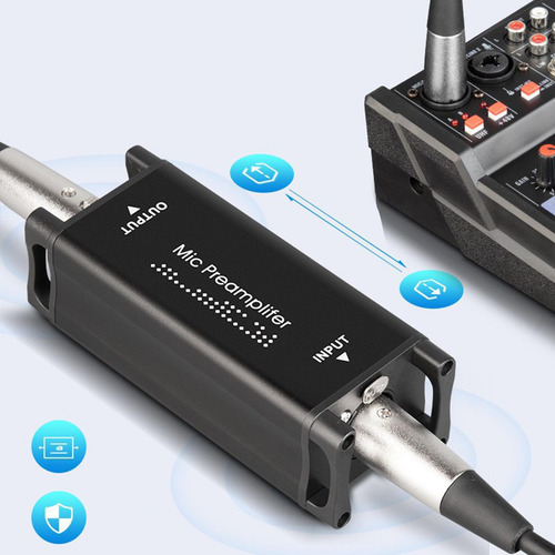 Amplificador De Micrófono Dinámico, Sin Cable