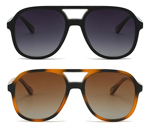 Lentes De Sol Clásicas De Aviador Vintage For Mujeres Y