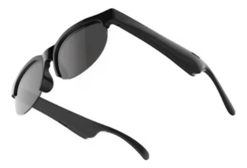 Anteojos De Sol Inteligentes Inalámbricas Audio Bluetooth Parasol Negro Negro Negro Negro
