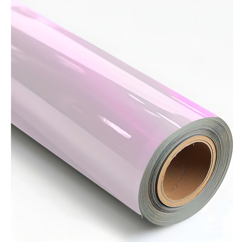 Vinil Automotriz Full Wrap Textura Iridiscente 1.52x18 Mts Color Glossy White To Pink