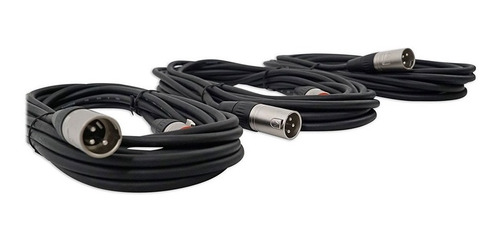 Imagen 4 de 10 de Samson Mc18xlr Pack De 3 Cables Canon Canon 6 Metros La Roca