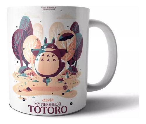 Taza De Cerámica Importada - Studio Ghibili Totoro Modelo 04