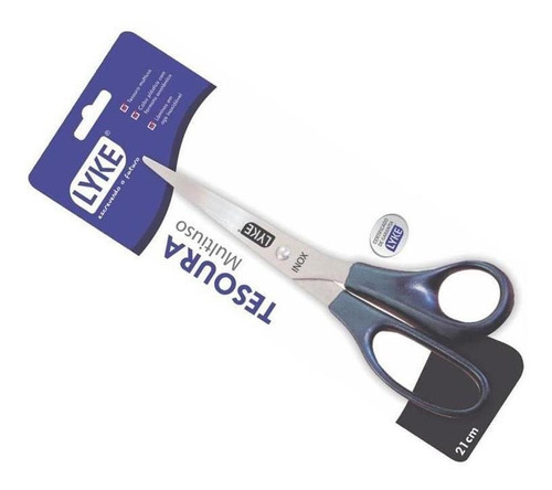 Tesoura Multiuso Lyke 21cm Ref. Lo101-865