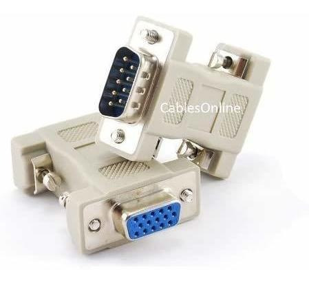 Vídeo Multisincronizado De Cablesonline Db9 Macho A Hd15 Vga
