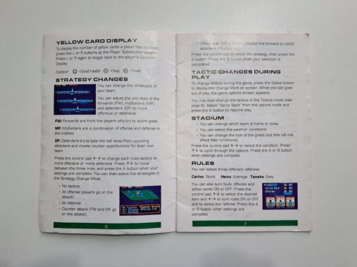 Manual International Superstar Soccer Snes (Usado)