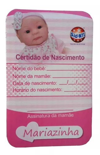 Boneca Bebê Reborn Mariazinha Original Sid-Nyl