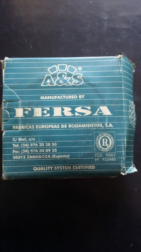 Imagem 3 de 3 de Rolamento Capa E Cone Pol. 913842/810 - Fersa Volvo/scania