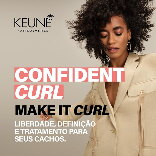 Keune Care Confident Curl Condicionador Para Cachos 1000ml
