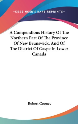 Libro A Compendious History Of The Northern Part Of The P...