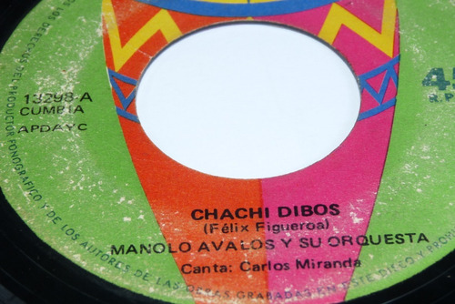 Jch- Carlos Miranda Chachi Dibos / San Jose Salsa 45 Rpm