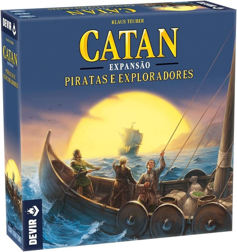 Catan Piratas E Exploradores  Expansão Jogo Devir