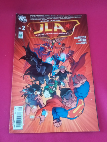 La Liga De La Justicia Jla #2 Comic