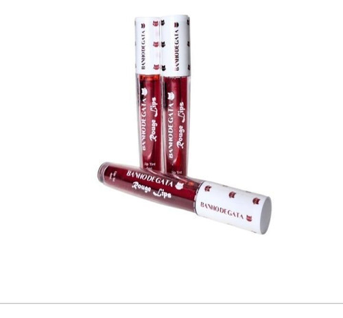 Lip Tint Sabor Morango Banho De Gata