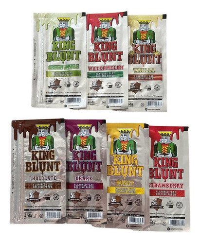 Caja de seda King Blunt Mix 25 paquetes al por mayor