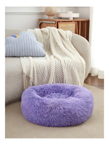 Camas Perros Cama Para Mascotas Cama Antiestres Cama 50 Cm Color Violeta
