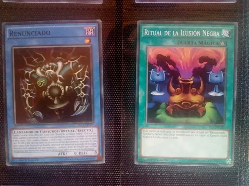 Combo Ritual Renunciado Español Yugi-oh! Original Konami