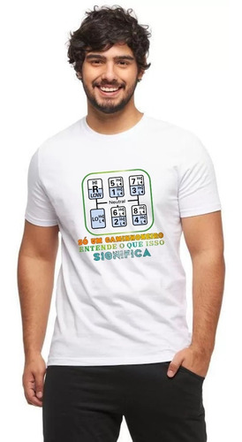 Imagem 2 de 6 de Camiseta Para Caminhoneiro - Câmbio Manual