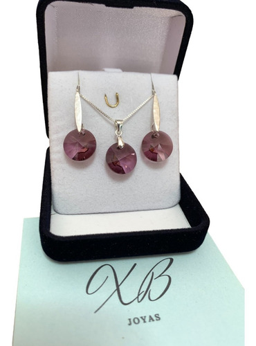 Joyas Fabricada Con Cristal De Swarovsk Elements Conjunto R