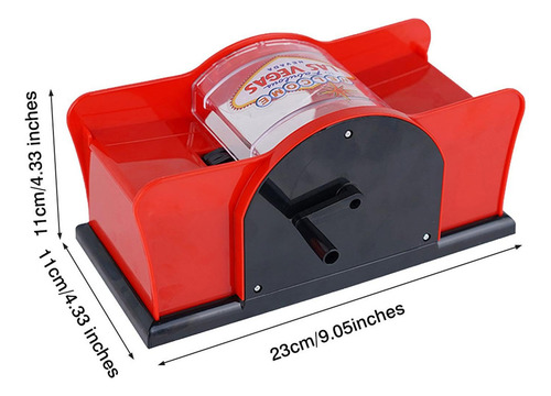 Genérico Barajador De Cartas Manual, Máquina Barajadora De