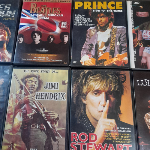 Imagem 4 de 5 de Dvd Lote Rock 14 Unidades Original Usados / 6