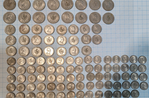 Lote De 113 Monedas Antiguas Uruguayas De 1960