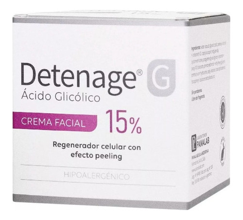 Crema Facial Detenage G 15% Acido Glicolico X50gr.