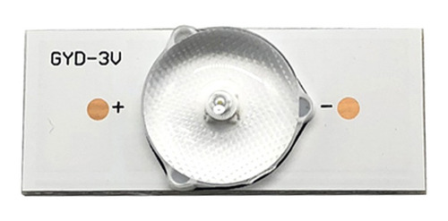 Imagen 6 de 9 de 100 Abalorios De Lámpara De 3 V Smd Con Lente Óptica Flite