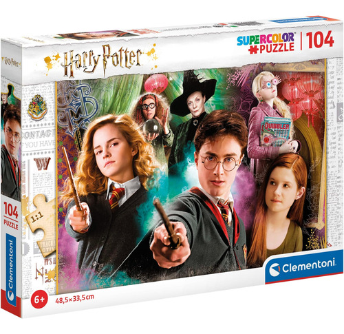 Clementoni, Puzzle Supercolor De Harry Potter Para Niños - 1