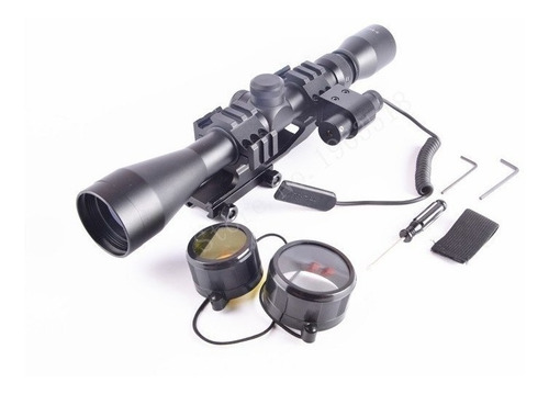 Mira Red Laser Para Caza Jg18 / Rifle/ Pcp Jainel Fishing