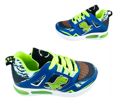 Tenis Trex Dino Parque Jurásico Niño Arco Ortopédico 453-ran