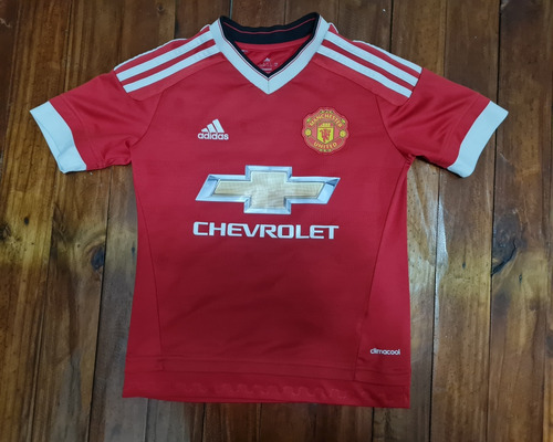 Camiseta Manchester United Rashford Niño Talle 9/10 S adidas